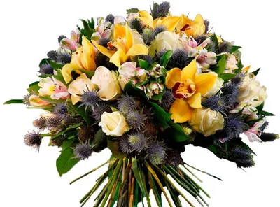 Большой и яркий букет цветов за 12900 ₽ с доставкой по Москве
