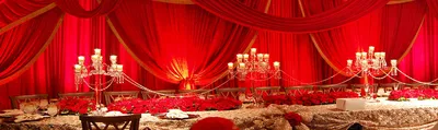 Свадьба в красном стиле - Организация под ключ | Стоимость и цены