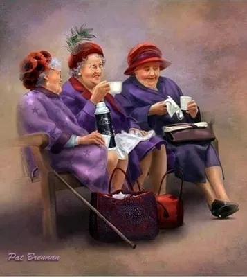 Веселые старушки от Inge Look | Екабу.ру - развлекательный портал