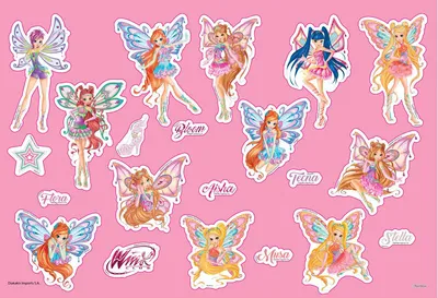 Winx Club Flora Enchantix~ Shiro_Kitsuna - Illustrations ART street