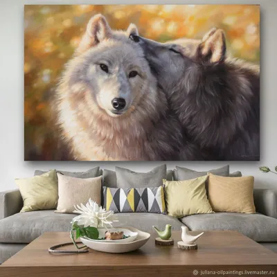 Волк и волчица любовь картинки - 77 фото