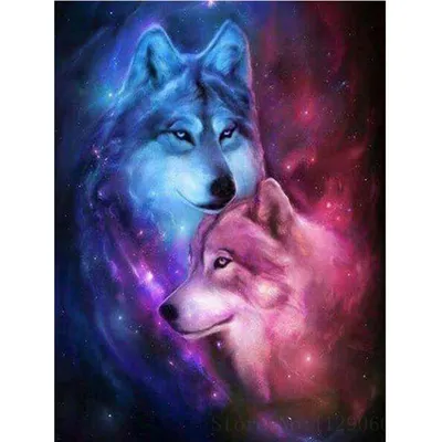 Мультяшный волк с девушкой - 73 фото