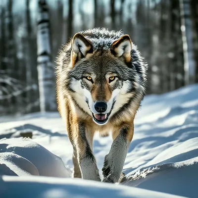 Зимой волк - портрет стоковое фото. изображение насчитывающей зима -  162472008