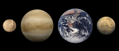 Из всех планет Солнечной системы Венера по размеру, орбите и составу  наиболее схожа с Землёй