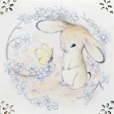 Картины для срисовки заяц (33 шт)