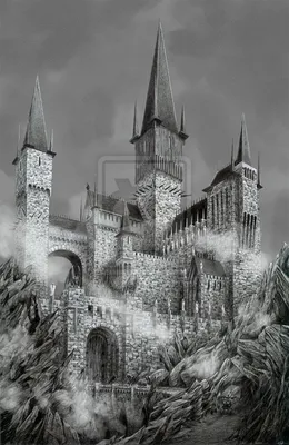 Рисунки замков для вашего вдохновения