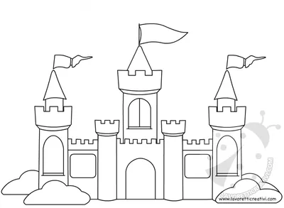 Как нарисовать замок (23 фото) » Рисунки для срисовки и не только