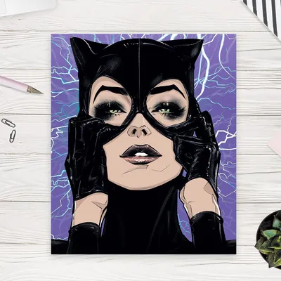 Постеры Женщина-Кошка | Купить плакат Catwoman в Украине