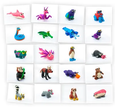 Лепка из Пластилина: Необычные животные | SkillBerry | Онлайн-школа  рисования и рукоделия для детей и взрослых СкиллБерри