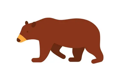 Бурый медведь дикое животное прозрачный на белом фоне PNG , бурый медведь,  животное, медведь PNG рисунок для бесплатной загрузки
