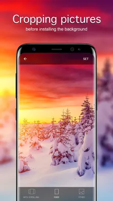 Скачать Зима 3D, True Weather 6.03 для Android