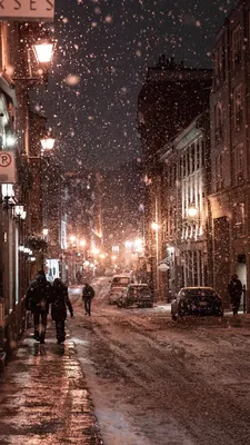 Зимний вечер в городе М. Фотограф ЯR Ольга
