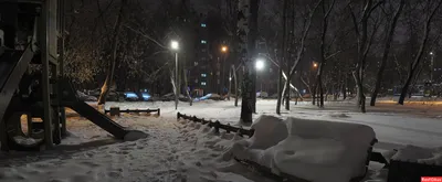 снежный вечер в зимний вечер Обои Изображение для бесплатной загрузки -  Pngtree
