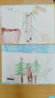 Рисунок Шулинского района, нарисованный от руки эскиз зимнего леса, зима,  рука, монохромный png | Klipartz