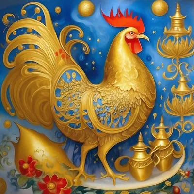 Золотой петушок, сказки Пушкина» — создано в Шедевруме