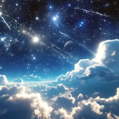 Картинки звездное небо космос фотографии