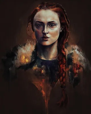 ArtStation - Sansa Stark - FanArt