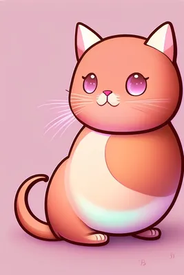 Котенок, простой и милый рисунок - YouTube
