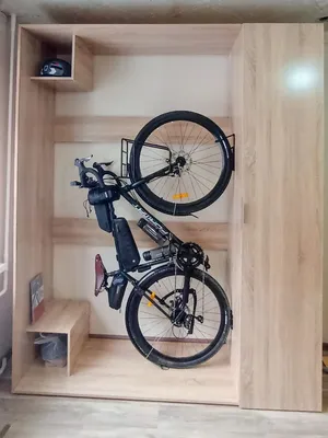 Как хранить велосипед в квартире: идеи хранения велосипеда в маленькой  квартире