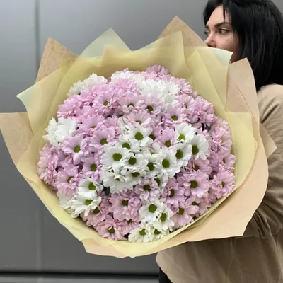 Artflower.kz | Белоснежные хризантемы - Купить с доставкой в Алматы по  лучшей цене
