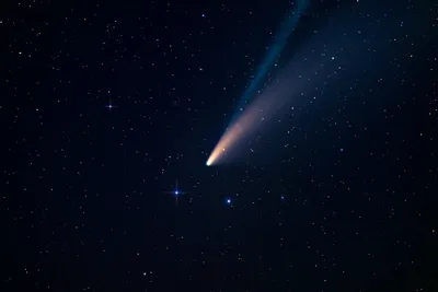 Комета в космосе, эстетично, красиво…» — создано в Шедевруме