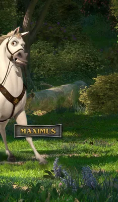 Скачать обои maximus, максимус, мультфильм рапунцель, конь, раздел фильмы в  разрешении 600x1024