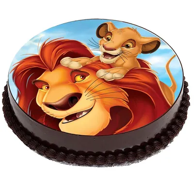 Торт Король Лев на детский день рождения от 800 руб/кг. Доставка