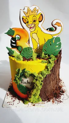 Съедобная Вафельная сахарная картинка на торт Король Лев 007. Вафельная,  Сахарная бумага, Для меренги, Шокотрансферная бумага.