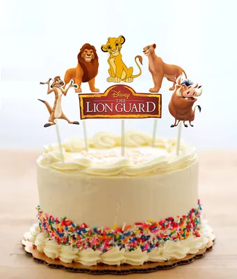 Картинка на торт «Король Лев» - на торт, мафин, капкейк или пряник |  \"CakePrint\"™ - Украина