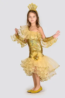 Рыбка золотая» карнавальный костюм для девочки - прокат костюмов и  аксессуаров Харьков