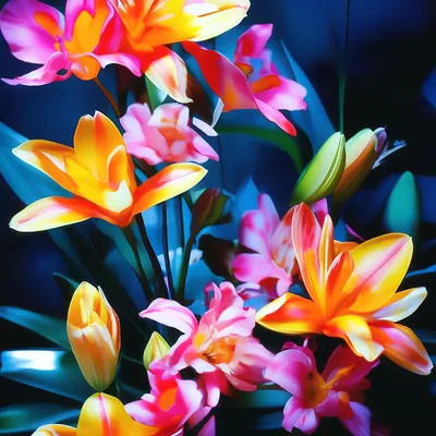 Красивые яркие тюльпаны на фоне природы сада весной красивой Стоковое  Изображение - изображение насчитывающей ландшафт, флора: 171328631