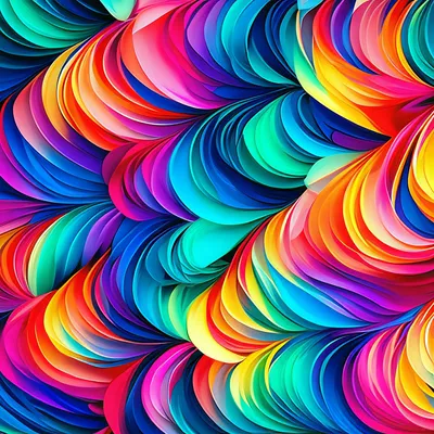 Красивые разноцветные узоры» — создано в Шедевруме