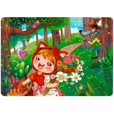 мультфильм красная шапочка PNG , мультяшный клипарт, лиса, лес PNG картинки  и пнг PSD рисунок для бесплатной загрузки
