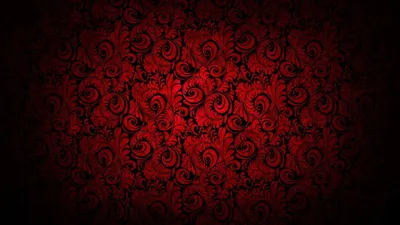 Картинки Розы Красный цветок Трое 3 на черном фоне
