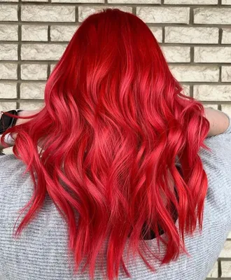 Красные волосы ❤️ [100 фото] — темных и светлых оттенков, обзор лучших  красок