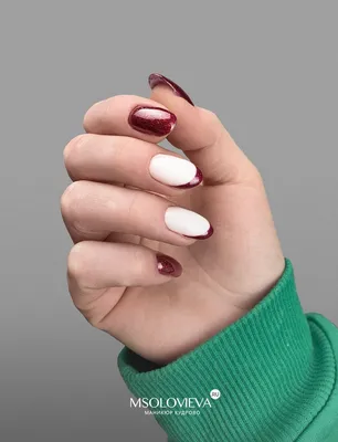 Red French Manicure / Nail Design ideas / Красный Френч / Маникюр - YouTube