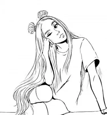 Красивые рисунки девушек аниме на аву (50 фото) » рисунки для срисовки на  Газ-квас.ком