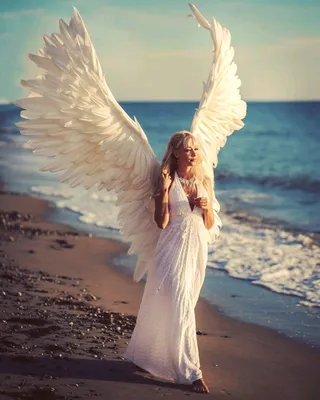 Белые крылья ангела для фотосессий в интернет-магазине Ярмарка Мастеров по  цене 11500 ₽ – M0BG2RU | Карнавальные костюмы, Сочи - доставка по России