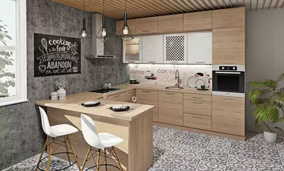 Дизайн кухни в современном стиле 2024: фото, стили, цвета, идеи интерьеров