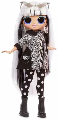 Кукла L.O.L. Winter Disco OMG большая 24 см с черно-белыми волосами —  купить в интернет-магазине по низкой цене на Яндекс Маркете