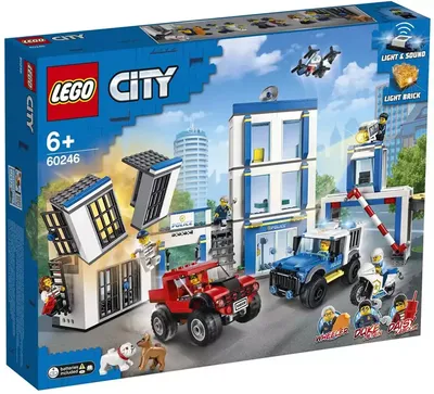 Конструктор LEGO City 7498 Полицейский участок, 783 дет. — купить в  интернет-магазине по низкой цене на Яндекс Маркете
