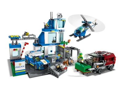 Конструктор Lego EXPERT 10278 Police Station Полицейский участок -  «Отличный конструктор для взрослых и детей» | отзывы