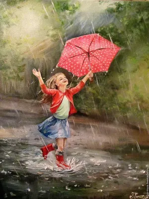 Купить картину Летний дождь на петербургской улице - Галерея Кустановича  +79119266265 | Галерея Кустановича