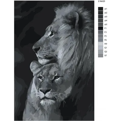 Лев Черно-белый Рев, Lion s, лошадь, белый, млекопитающее png | PNGWing