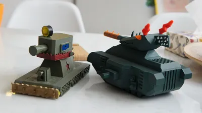 Знаменитые танки Великих мультяшных войн: Левиафан Mk1