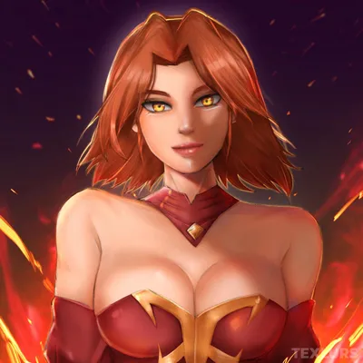 DotA 2 - Lina by MilliganVick on DeviantArt