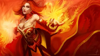 Lina Dota 2, Cuong Le Manh | Dota 2 wallpaper, Dota 2 wallpapers hd, Dota 2