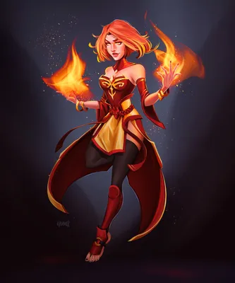 Скачать Lina | Dota 2 / Изображения / Качалка / GameDev.ru — Разработка игр