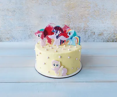 Тортюф — Детский торт \"Литл Пони на радуге\"