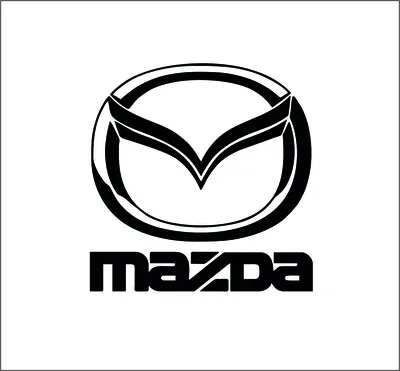 Mazda Logo Symbol Brand Car With Name Black Design Japan Automobile Vector  Illustration 20502740 Vector Art at Vecteezy